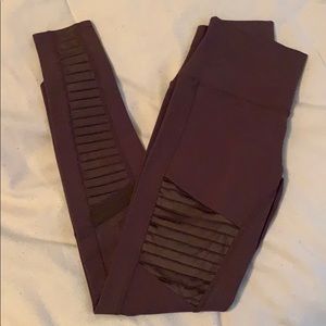 Alo Moto Yoga High-Waisted Leggings